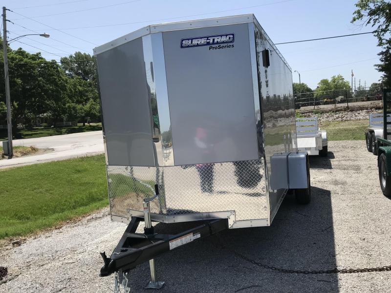 2022 Sure-Trac 6 x 12 Pro Series Enclosed Wedge Cargo Trailer 3K 2022 Sure-Trac 6 x 12 Pro Series Enclosed Wedge Cargo Trailer 3K