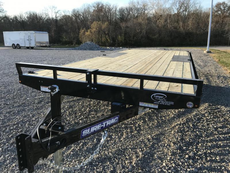2022 Sure-Trac 8.5 x 20 Low Profile Flat Deck Deckover 2022 Sure-Trac 8.5 x 20 Low Profile Flat Deck Deckover