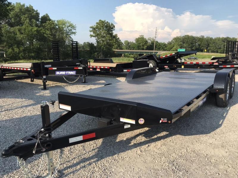 2020 Sure-Trac 7 x 20 Steel Deck Car Hauler 10k 2020 Sure-Trac 7 x 20 Steel Deck Car Hauler 10k