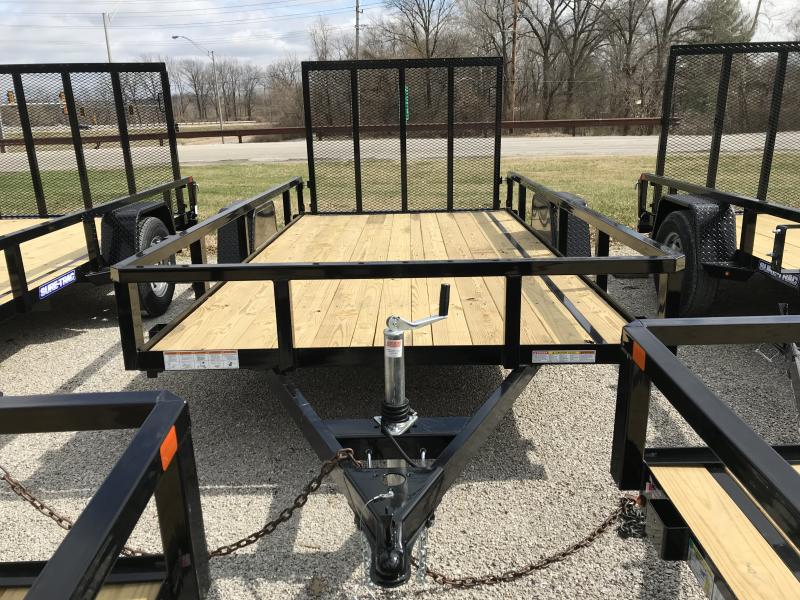 2023 Sure-Trac 6 x 12 Tube Top Utility Trailer  3K Idler