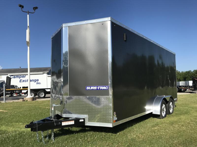 2022 Sure-Trac 7 x 18 Pro Series Enclosed Wedge Cargo Trailer TA 7K 2022 Sure-Trac 7 x 18 Pro Series Enclosed Wedge Cargo Trailer TA 7K