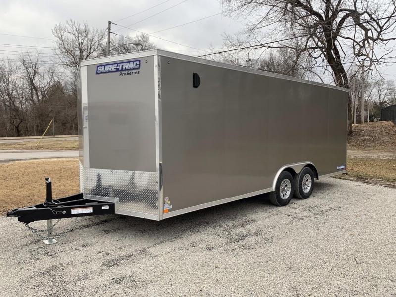 2021 Sure-Trac 8.5 x 20 Pro Series Enclosed Wedge Car H 2021 Sure-Trac 8.5 x 20 Pro Series Enclosed Wedge Car H