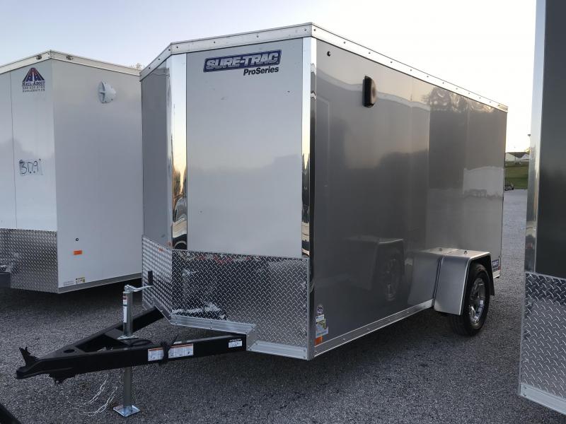 2021 Sure-Trac 6 x 12 Pro Series Enclosed Wedge Cargo T 2021 Sure-Trac 6 x 12 Pro Series Enclosed Wedge Cargo T