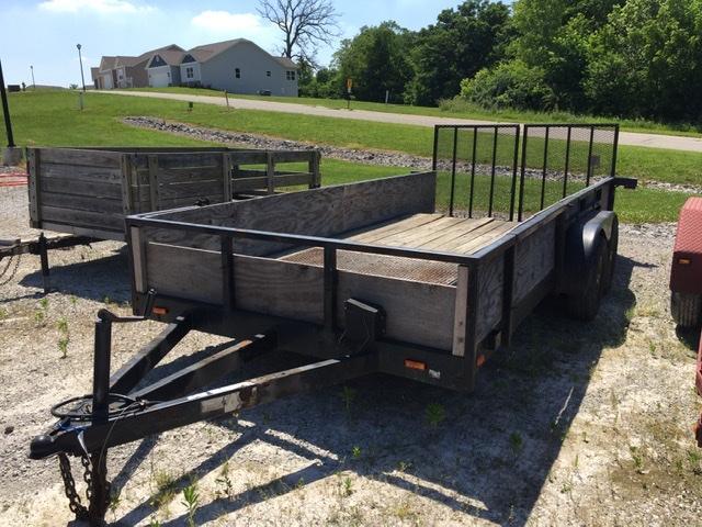 2001 US Cargo 7 x 18 Utility Trailer 2001 US Cargo 7 x 18 Utility Trailer
