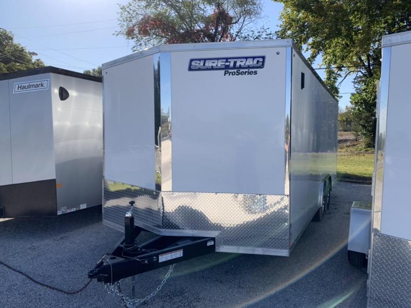 2021 Sure-Trac 8.5 x 20 Pro Series Enclosed Wedge Car H 2021 Sure-Trac 8.5 x 20 Pro Series Enclosed Wedge Car H