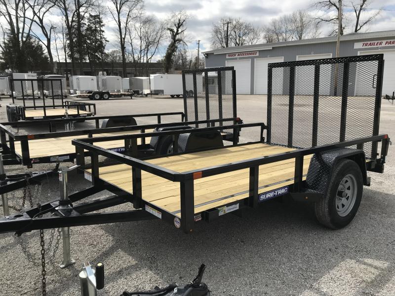 2023 Sure-Trac 6 x 10 Tube Top Utility Trailer  3K Idler