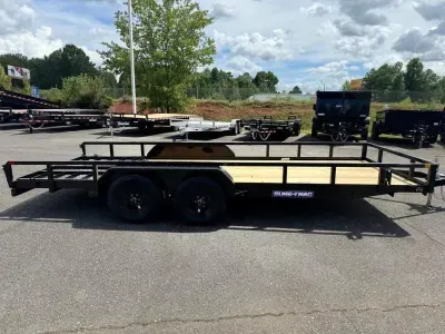 2026 Sure-Trac 7X18 TUBE TOP UTILITY 7K 