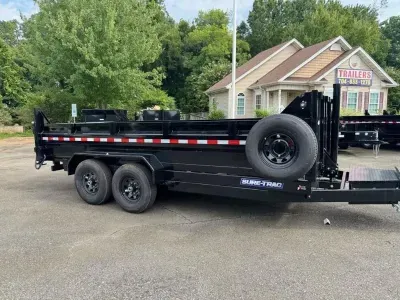 2026 Sure-Trac 7x16 HD TELESCOPIC DUMP 14K