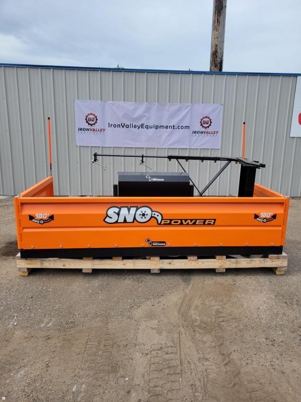 2021 SnoPower HW16 REAR PLOW Snow Plow Iron Valley Equipment Work