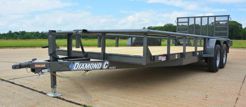 82" x 18' Utility Trailer Diamond C 82" x 18' Utility Trailer Diamond C