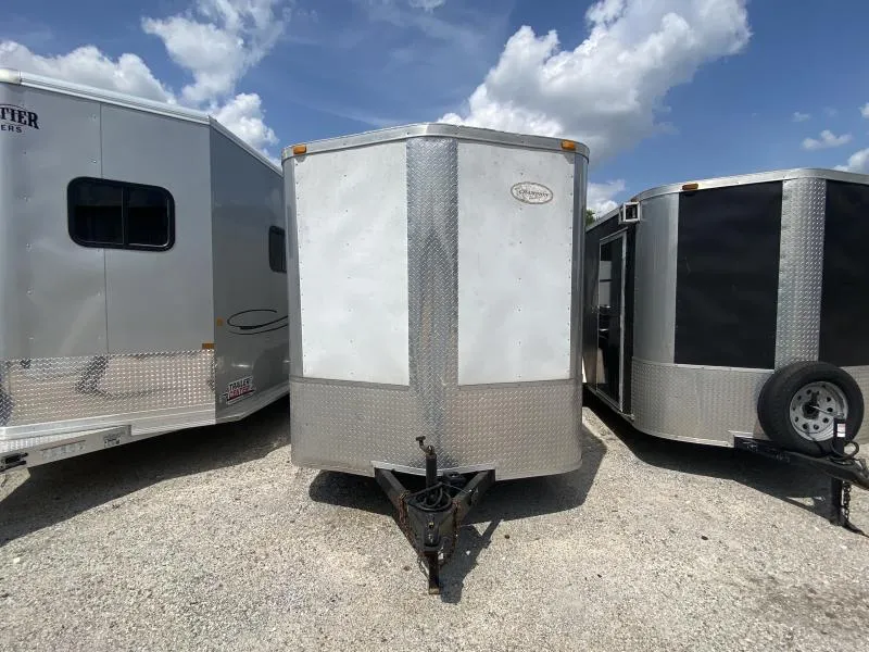 2014 Arising 7X16 TA ENCLOSED WHITE