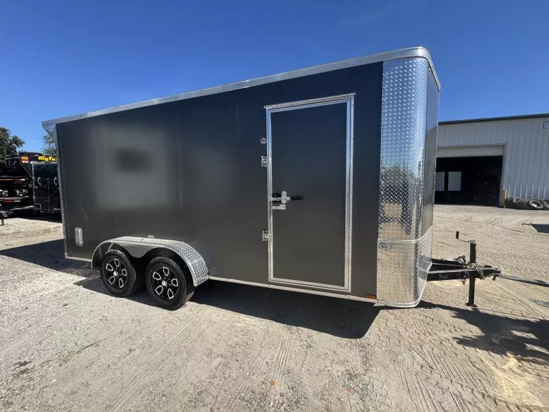 2026 Arising 7X16TA CUSTOM ENCLOSED CHARCOAL