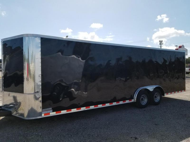 Arising 8.5x24x6'6 Enclosed Cargo Carhauler Trailer Arising 8.5x24x6'6 Enclosed Cargo Carhauler Trailer
