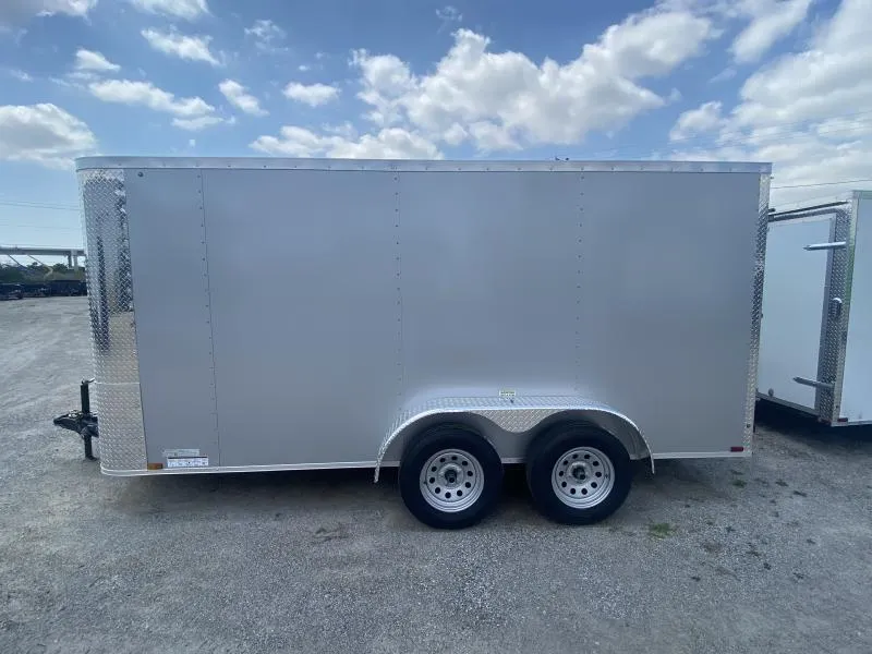 2026 Arising 7X14TA ENCLOSED SILVER