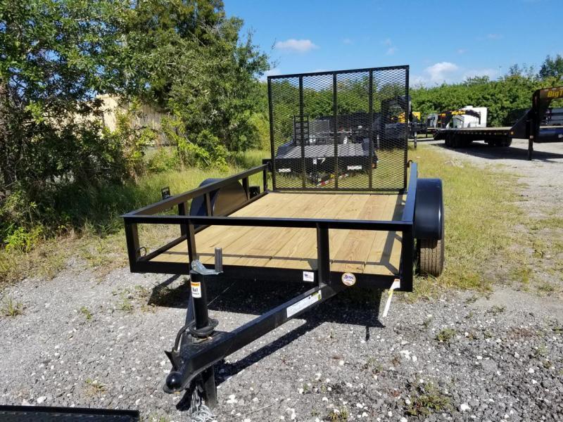 TC 5 x 8 Utility Trailer with 24" Mesh Sides Landscpe TC 5 x 8 Utility Trailer with 24" Mesh Sides Landscpe