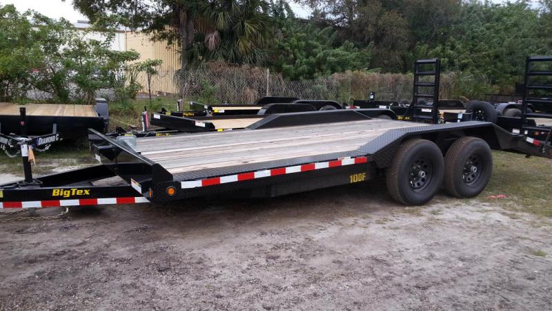 Big Tex Trailers 10DF-18' Equipmaent Car Hauler Driver over fender Big Tex Trailers 10DF-18' Equipmaent Car Hauler Driver over fender