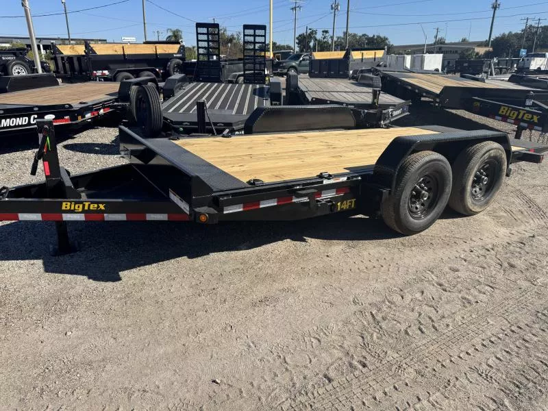 2026 Big Tex Trailers 14FT-20BK 7X20 FULL TILT