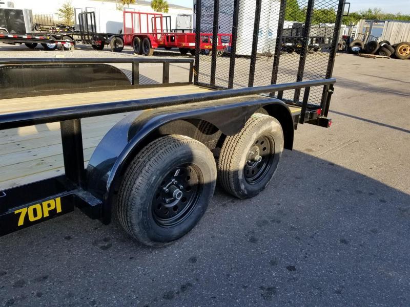 Big Tex 70PI16'x83" Utility Trailer Champion Trailers Flatbed