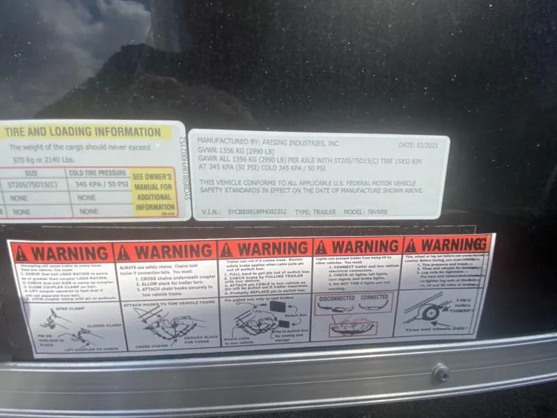 used Cargo (Enclosed) Trailers Arising  for sale, in Tampa, FL Thumbnail 6