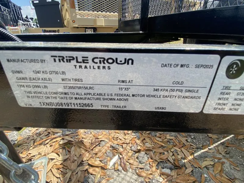 new Utility Trailers Triple Crown Trailers  for sale, in Tampa, FL Thumbnail 4