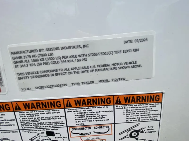 new Cargo (Enclosed) Trailers Arising  for sale, in Tampa, FL Thumbnail 6