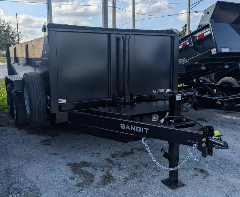 2025 Bandit Trailers 7X14 HD DUMP 15.4K
