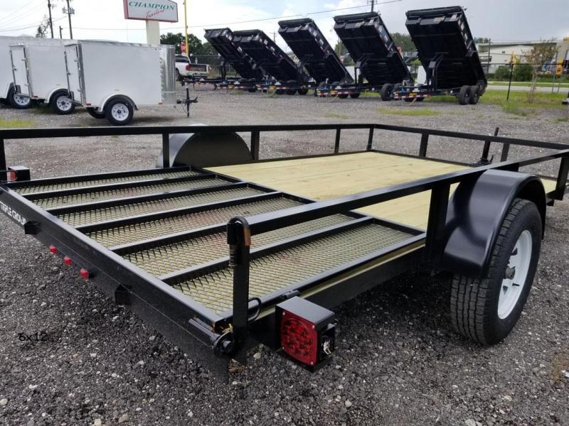 2022 Triple Crown Trailers 6'4x10 Utility Trailer Champion Trailers