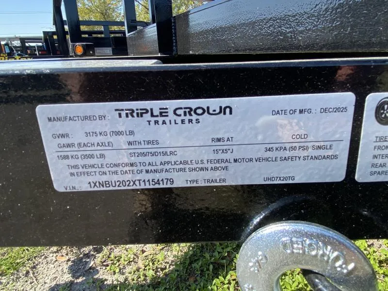 new Utility Trailers Triple Crown Trailers  for sale, in Tampa, FL Thumbnail 4
