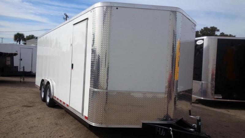 8.5x20x6'6 Black Arising Enclosed Trailer Cargo Car 8.5x20x6'6 Black Arising Enclosed Trailer Cargo Car