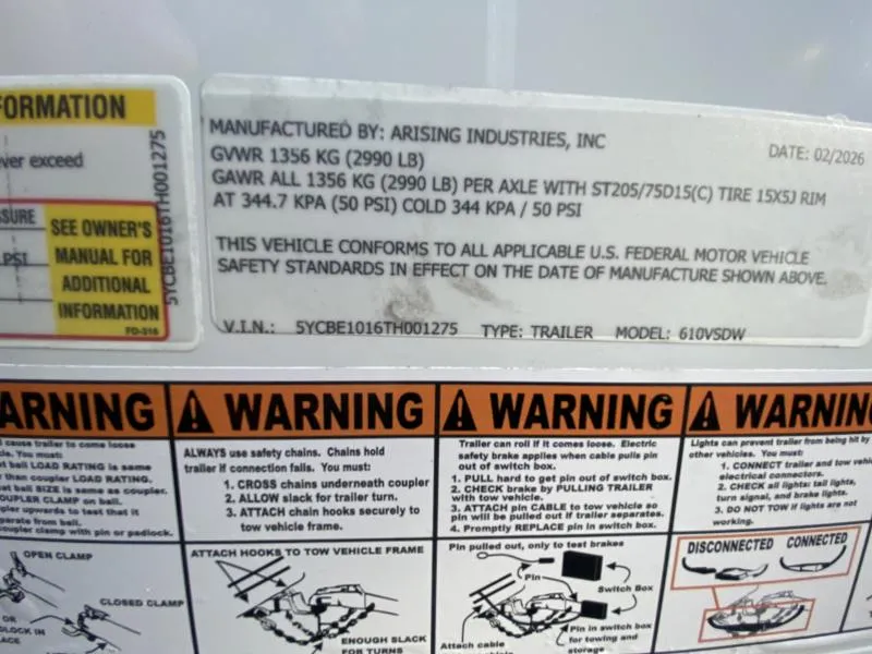 new Cargo (Enclosed) Trailers Arising  for sale, in Tampa, FL Thumbnail 6