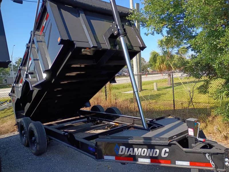 2025 Diamond C Trailers 82X14 HD TELESCOPIC DUMP
