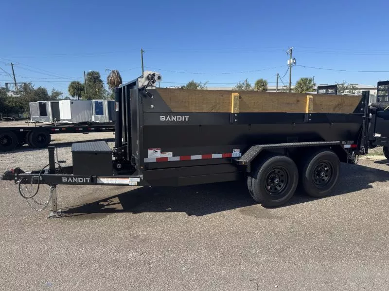 2026 Bandit Trailers 6X12 HD DUMP TELESCOPIC