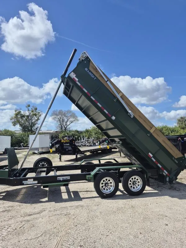 2026 Bandit Trailers 7X16 BANDIT DUMP TELESCOPIC