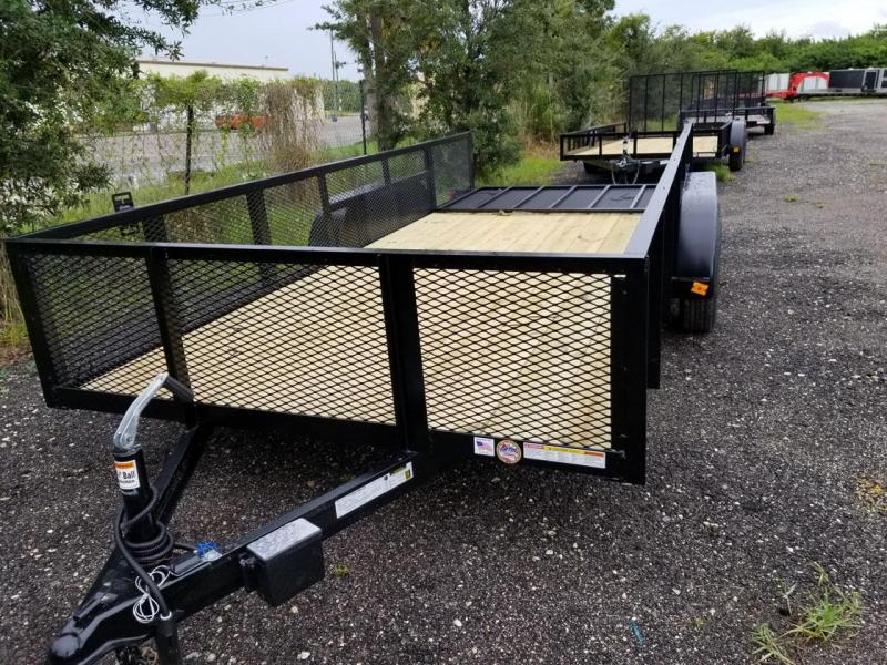 Triple Crown Trailers 6'4x16 Mesh Utility Trailer Lawncare Triple Crown Trailers 6'4x16 Mesh Utility Trailer Lawncare