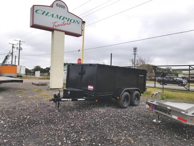 Triple Crown Trailers 6'4x12 48"Dump Trailer Triple Crown Trailers 6'4x12 48"Dump Trailer