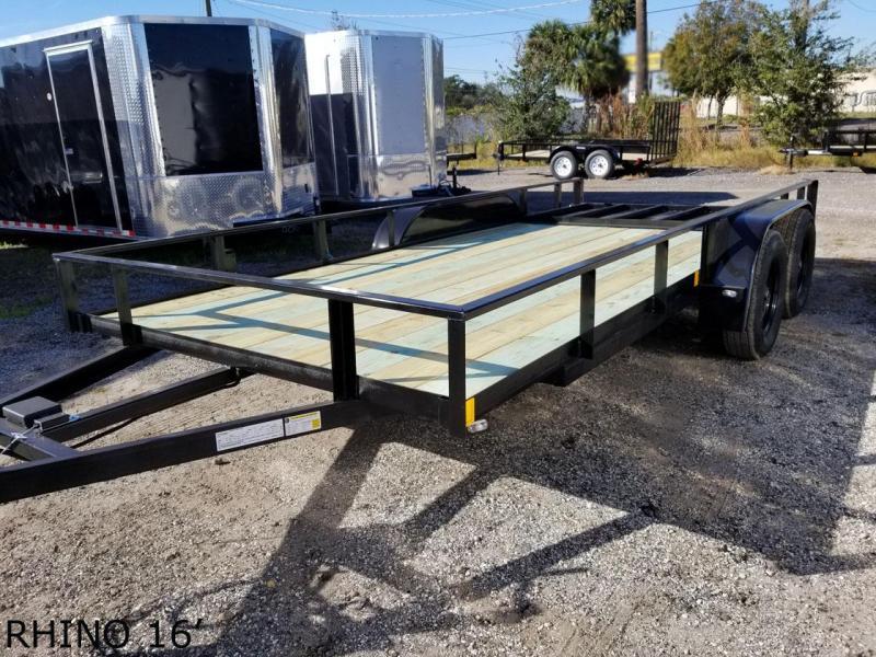 2021 Rhino 6'4x16TA Utility Trailer Landscape 2021 Rhino 6'4x16TA Utility Trailer Landscape
