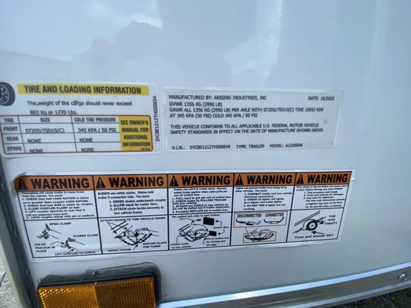 new Cargo (Enclosed) Trailers Arising  for sale, in Tampa, FL Thumbnail 6