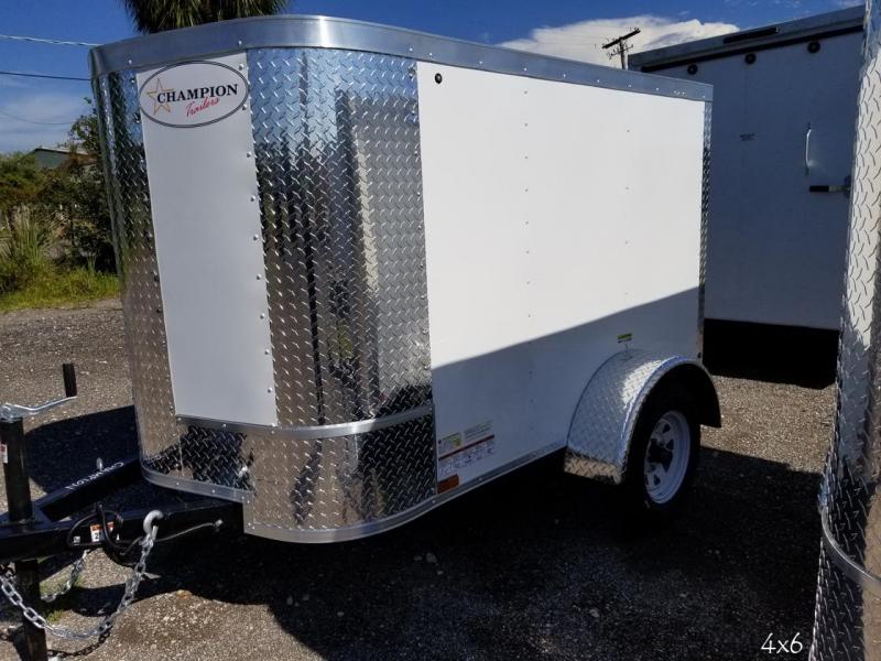 Arising 4'x6' Enclosed Cargo Trailer Luggage Storage Arising 4'x6' Enclosed Cargo Trailer Luggage Storage