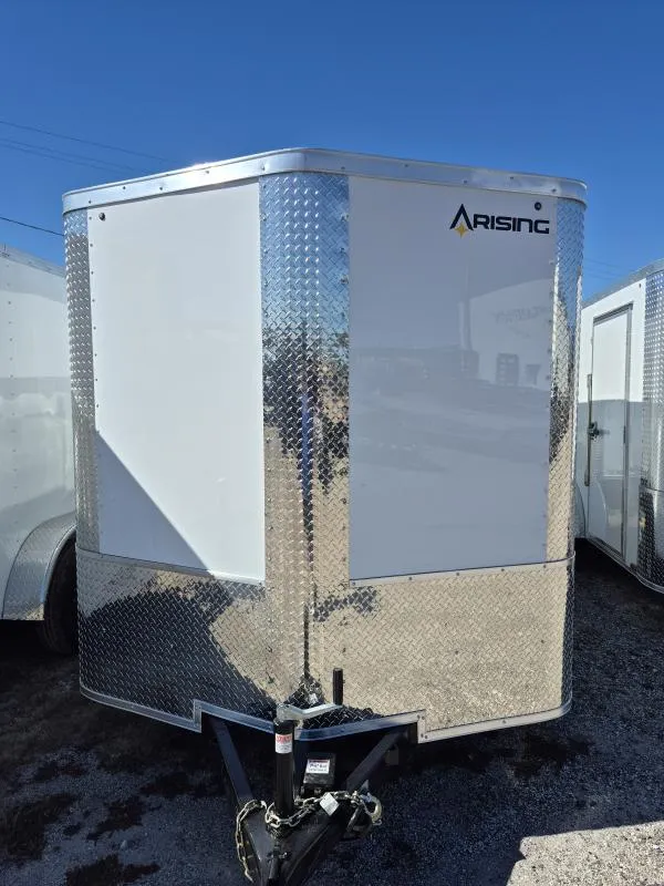 2026 Arising 7X14 TA ENCLOSED WHITE