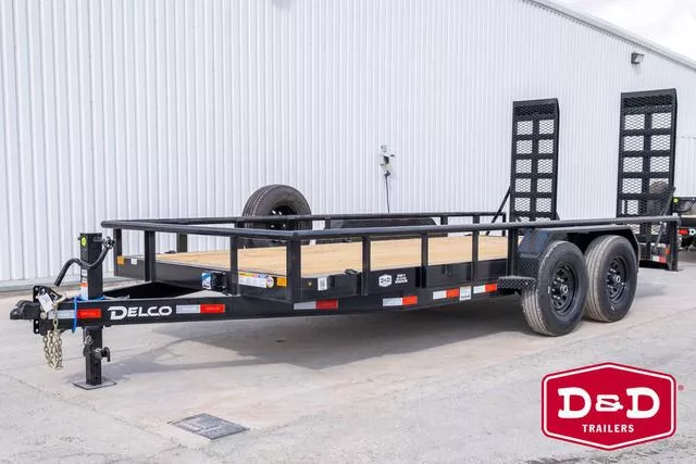 2026 Delco Trailers 18 Ft Utility Trailer