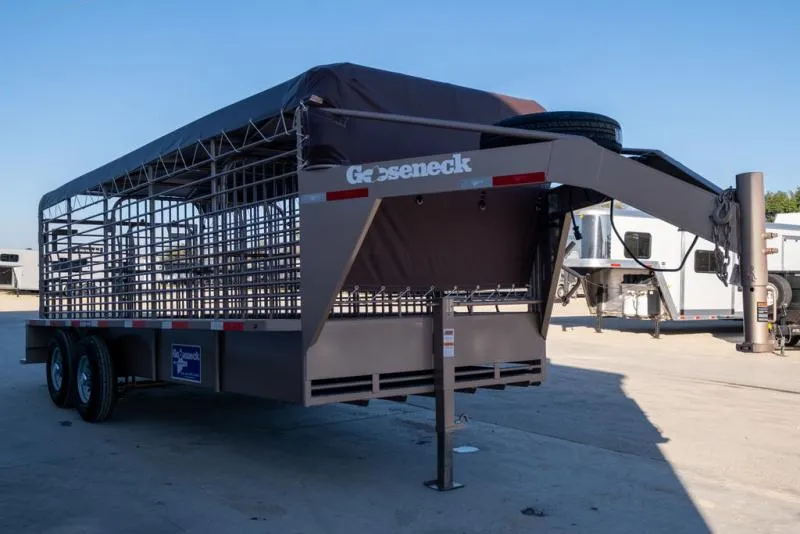 new Stock / Stock Combo Trailers Gooseneck  for sale, in Seguin, TX Thumbnail 5