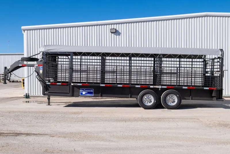 new Stock / Stock Combo Trailers Gooseneck  for sale, in Seguin, TX Thumbnail 2