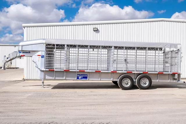 new Stock / Stock Combo Trailers Gooseneck  for sale, in Seguin, TX Thumbnail 2