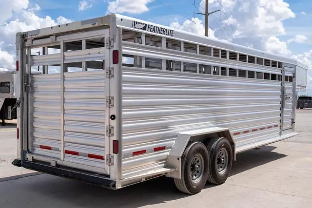 used Stock / Stock Combo Trailers Featherlite  for sale, in Seguin, TX Thumbnail 4