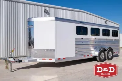 2026 Cimarron Trailers 8 Pen Showstar LX Low Pro Trailer 