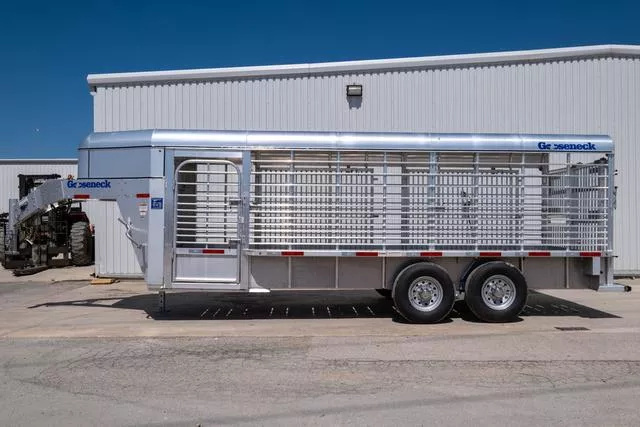 new Stock / Stock Combo Trailers Gooseneck  for sale, in Seguin, TX Thumbnail 2