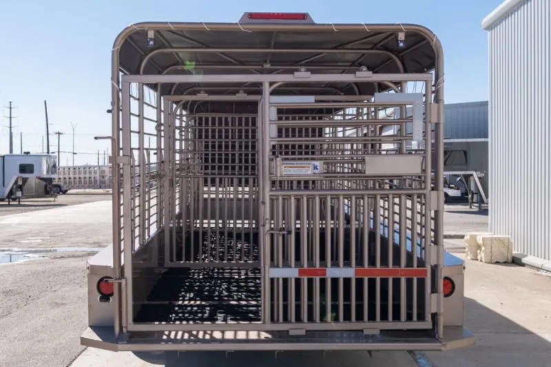 new Stock / Stock Combo Trailers Gooseneck  for sale, in Seguin, TX Thumbnail 11