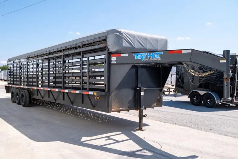 used Stock / Stock Combo Trailers Top Hat Trailers  for sale, in Seguin, TX Thumbnail 5
