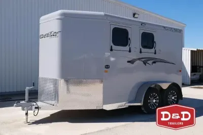 2026 Trails West® 2 Horse Adventure II MX Trailer