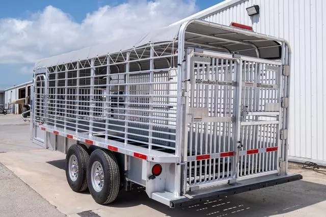 new Stock / Stock Combo Trailers Gooseneck  for sale, in Seguin, TX Thumbnail 3
